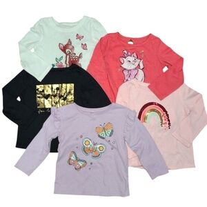 5 Pack Jumping Beans/Disney Collection Long Sleeve Shirts B0040